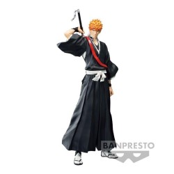 BANPRESTO SOLID AND SOULS BLEACH ICHIGO KUROSAKI 17 CM STATUE - Thumbnail