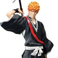 BANPRESTO SOLID AND SOULS BLEACH ICHIGO KUROSAKI 17 CM STATUE - Thumbnail
