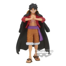 BANPRESTO THE SHUKKO ONE PIECE MONKEY D LUFFY 14 CM STATUE - Thumbnail