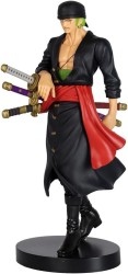 BANPRESTO THE SHUKKO ONE PIECE RORONOA ZORO 17 CM STATUE - Thumbnail