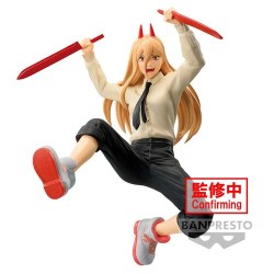 Banpresto Vibration Stars Chainsaw Man 12 cm Power Statue - Thumbnail