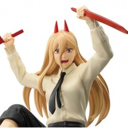 Banpresto Vibration Stars Chainsaw Man 12 cm Power Statue - Thumbnail