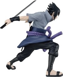 BANPRESTO VIBRATION STARS NARUTO SHIPPUDEN UCHIHA SASUKA 13 CM STATUE - Thumbnail