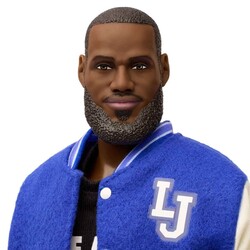 Barbie Signature LeBron James Kenbassadors Aksiyon Figür - Thumbnail