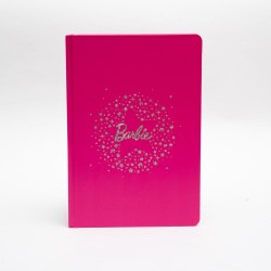 BARBIE YALDIZLI BASKI SERT KAPAK BUTIK DEFTER - Thumbnail