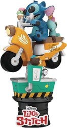 Beast Kingdom Disney Lilo and Stitch Stitch Coin Ride PVC Statue - Thumbnail