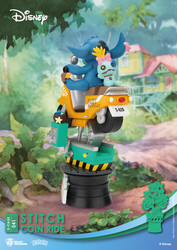 Beast Kingdom Disney Lilo and Stitch Stitch Coin Ride PVC Statue - Thumbnail