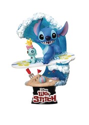 Beast Kingdom Disney Lilo and Stitch Stitch Surf PVC Statue - Thumbnail
