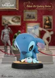 BEAST KINGDOM DISNEY STITCH GLEANING THE SCRUMP MINI FIGURE - Thumbnail