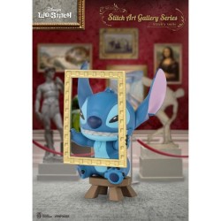 BEAST KINGDOM DISNEY ART GALLERY STITCHS SMILE MINI FIGURE - Thumbnail