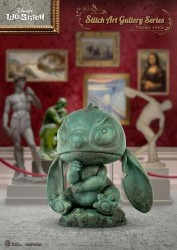 BEAST KINGDOM DISNEY ART GALLERY SERIES THINKER STITCH MINI FIGURE - Thumbnail