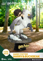 Beast Kingdom Harry Potter Harry and Buckbeak PVC Statue - Thumbnail