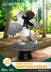 Beast Kingdom Harry Potter Harry and Buckbeak PVC Statue - Thumbnail