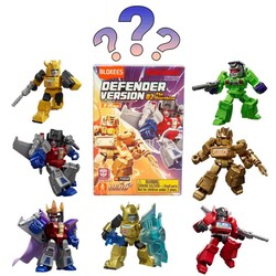 Hasbro - Blokees Transformers Defender Version 02 The Overthrow Figür Yapım Seti Sürpriz Paket