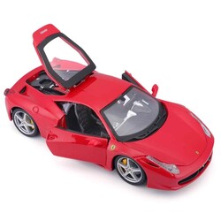 Burago Ferrari 458 Italia Kırmızı Model Araba - Thumbnail