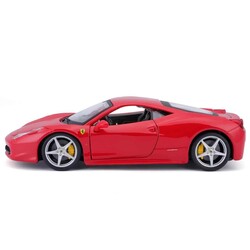 Burago Ferrari 458 Italia Kırmızı Model Araba - Thumbnail
