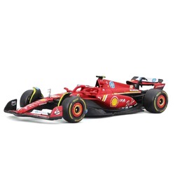 Burago Ferrari SF 24 Charles Leclerc 1 18 Remote Control Formula 1 Car - Thumbnail