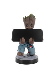 Cable Guys Guardians Of The Galaxy Toddler Groot İn Pajamas Telefon Ve Joystick Tutma Standı - Thumbnail