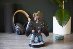 Cable Guys Guardians Of The Galaxy Toddler Groot İn Pajamas Telefon Ve Joystick Tutma Standı - Thumbnail