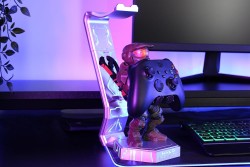 Cable Guys Halo Infinite Master Chief Deluxe Light Up Controller Kulaklık Ve Joystick Tutma Standı - Thumbnail