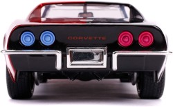 Jada Toys DC Universe Harley Quinn 1969 Chevy Corvette 1 24 - Thumbnail