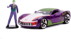 Jada Toys DC Universe Joker 2009 Chevy Corvette Stingray - Thumbnail