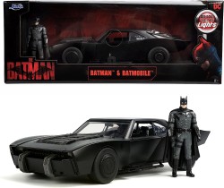 Jada Toys DC Universe The Batman 2022 Batmobile 1:18 - Thumbnail
