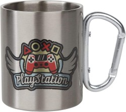 ABYSSE PLAYSTATION MUG CARABINER WINGS - Thumbnail