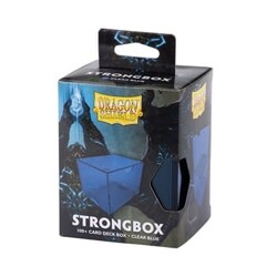 Dragon Shield Strongbox Clear Deste Kutusu Mavi - Thumbnail
