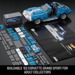 Hot Wheels Brick Shop 1963 Chevrolet Grand Sport - Thumbnail