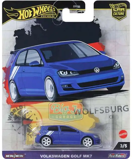 Hot Wheels Car Culture Volkswagen Golf MK7