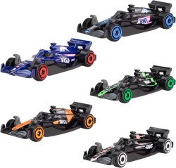 Hot Wheels Formula 1 Race Team 5li Set - Thumbnail