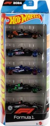 Hot Wheels Formula 1 Race Team 5li Set - Thumbnail