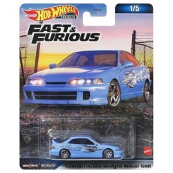 Hot Wheels Premium Fast and Furious Custom Acura Integra Sedan