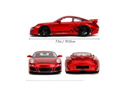 Jada Toys Pink Slips 1 24 Porsche 911 GT3 997 - Thumbnail