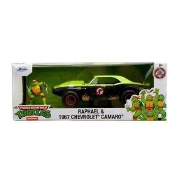 Jada Toys - JADA TOYS TURTLES RAPHAEL CHEVY CAMARO 1 24