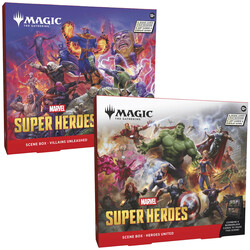 Magic The Gathering - Magic the Gathering Marvel Super Heroes Scene Box