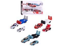 MAJORETTE PORSCHE MOTORSPORT RACE TRAILER ASSORTMENT