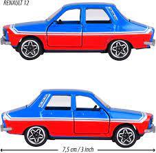 MAJORETTE RENAULT RACING CARS BLUE AND RED - Thumbnail