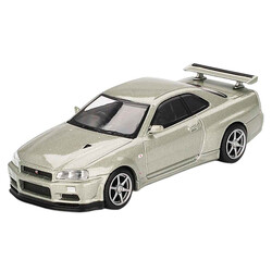 Mini GT Blister Nissan Skyline GTR R34 V-Spec II Nür Millenium Jade - Thumbnail