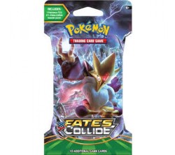 DEC Pokemon TCG X and Y Blister Pack Fates Collide - Thumbnail