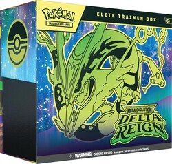 Pokemon Company - Pokemon Trading Card Game Mega Evolution Delta Reign Elite Trainer Box - Ön Sipariş