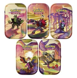 Pokemon Company - Pokemon Trading Card Game Scarlet and Violet Shrouded Fable Mini Metal Kutu