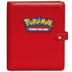 Ultra Pro - Ultra Pro Premium Red Pokemon Snap Binder 4 Cepli 160 Kart Kapasiteli