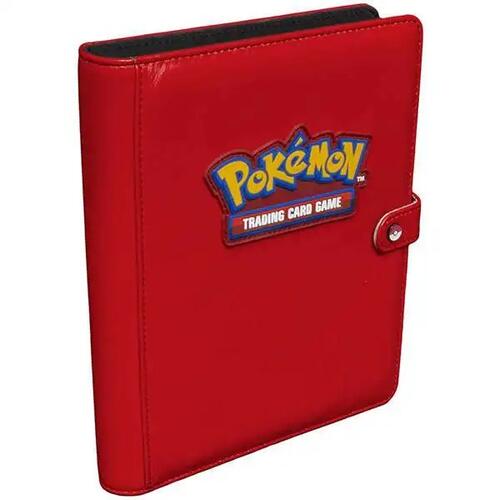 Ultra Pro Premium Red Pokemon Snap Binder 4 Cepli 160 Kart Kapasiteli Ultra Pro Premium Red Pokemon Snap Binder 4 Cepli 160 Kart Kapasiteli