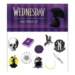 Sihir Dükkanı - Wednesday Korku Stiker Seti