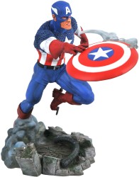 Diamond Gallery Captain America PVC Statue - Thumbnail
