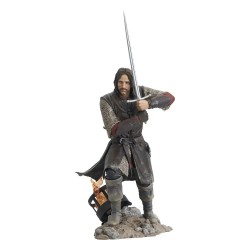 DIAMOND GALLERY LORD OF THE RINGS ARAGORN 25 CM STATUE - Thumbnail