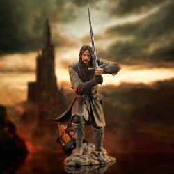 DIAMOND GALLERY LORD OF THE RINGS ARAGORN 25 CM STATUE - Thumbnail