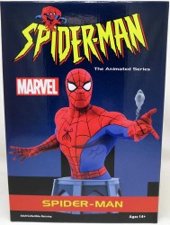 DIAMOND GALLERY MARVEL SPIDERMAN THE ANIMATED SERIES SPIDERMAN BUST - Thumbnail